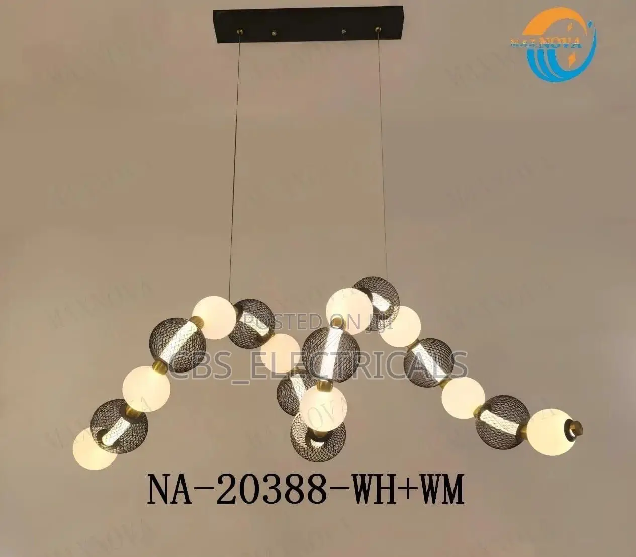 Wave Spiral Pendant Chandeliers