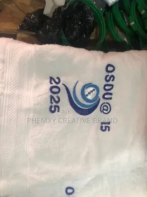 Monogram on Towels