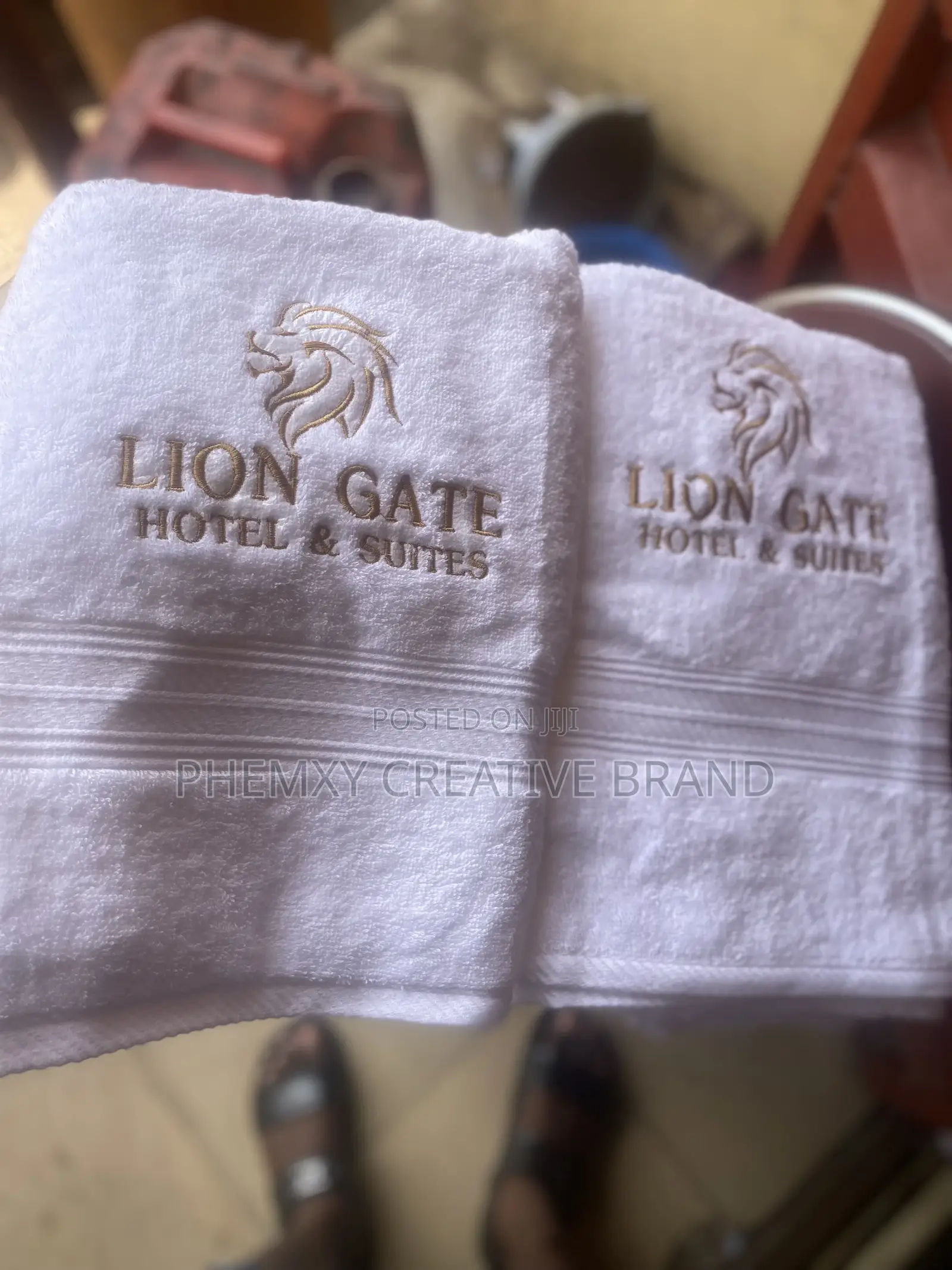 Monogram on Towels