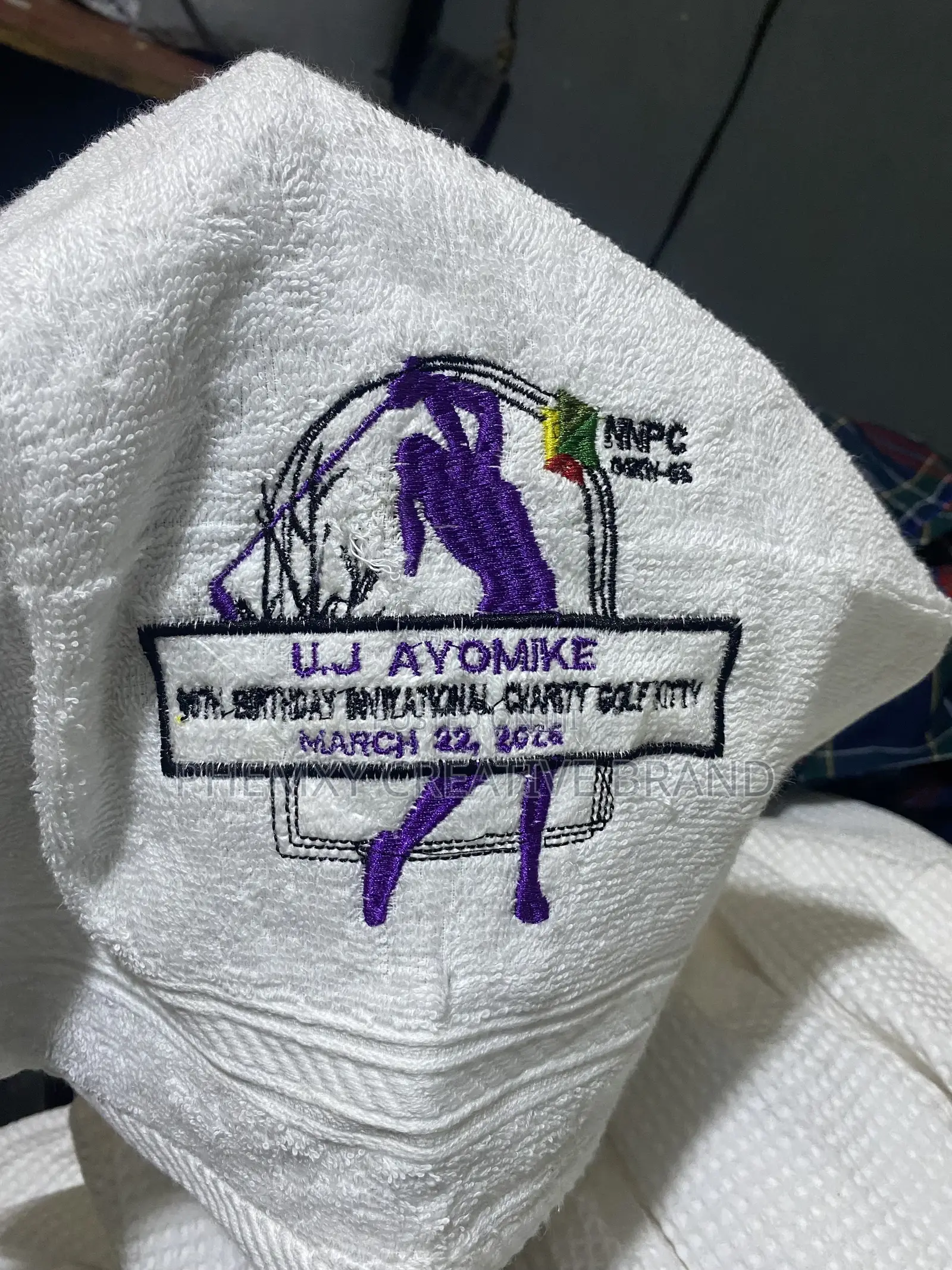 Monogram on Towels