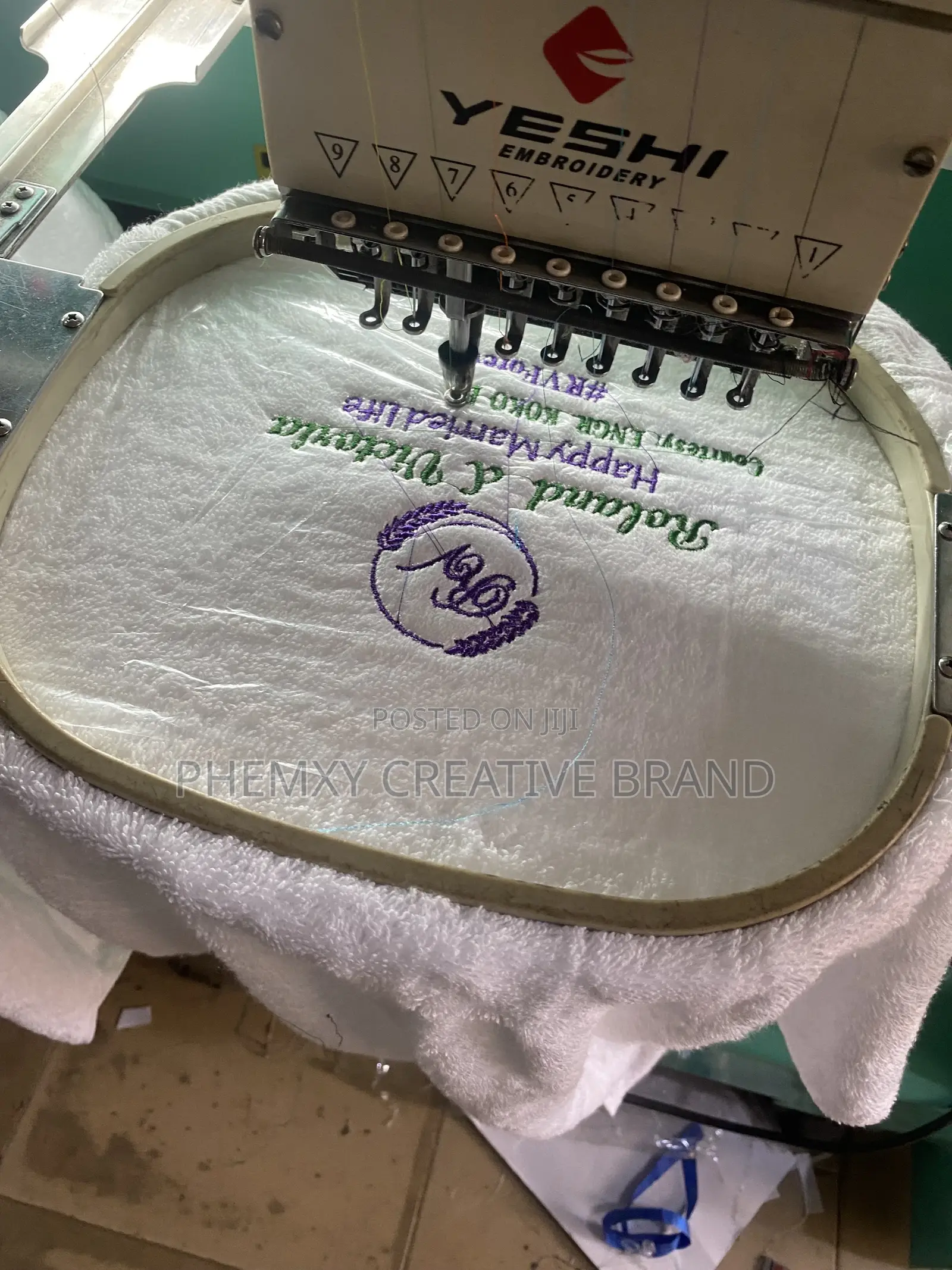 Monogram on Towels