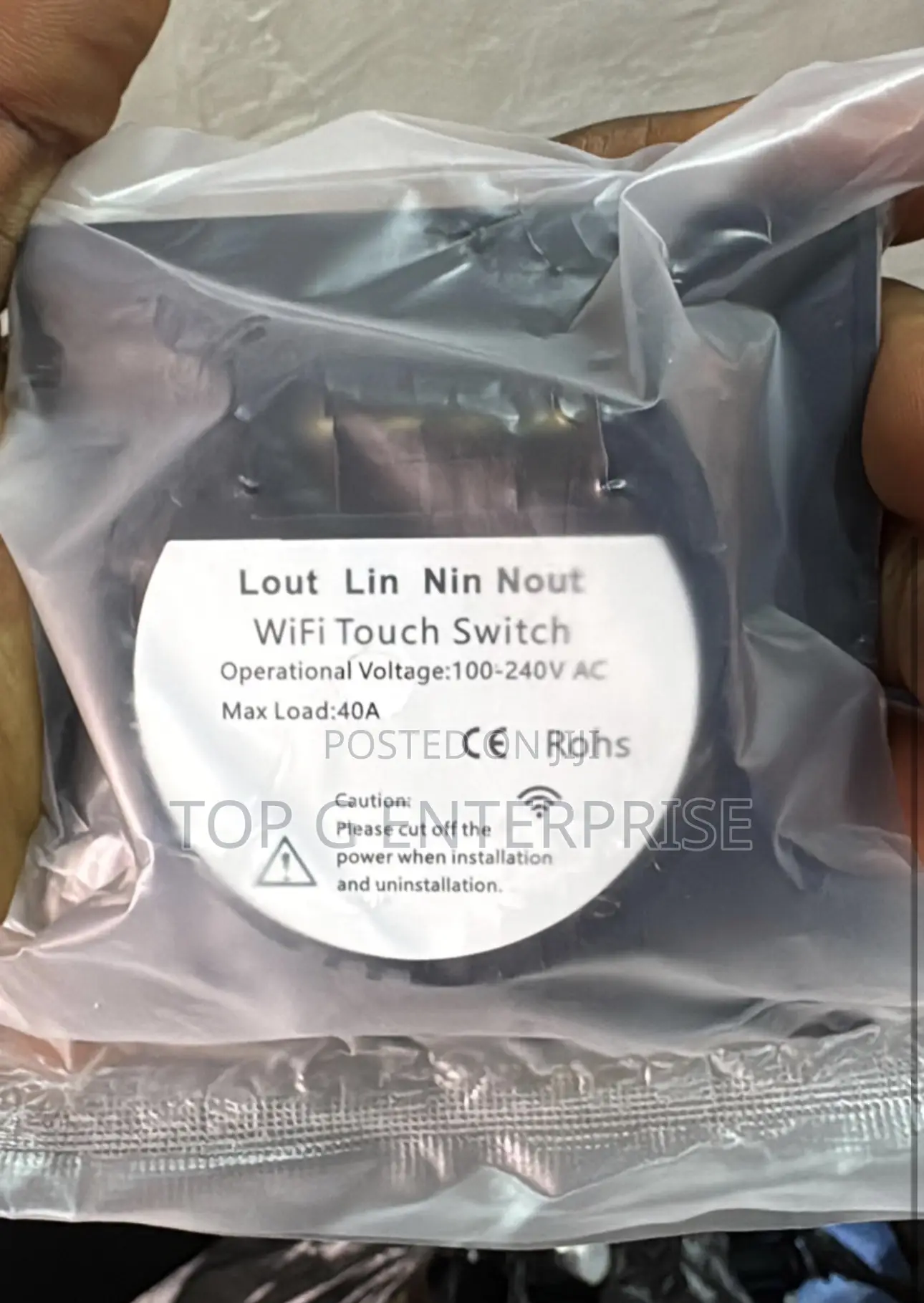 40a Ac/Water Heater Tuya Smart Switch