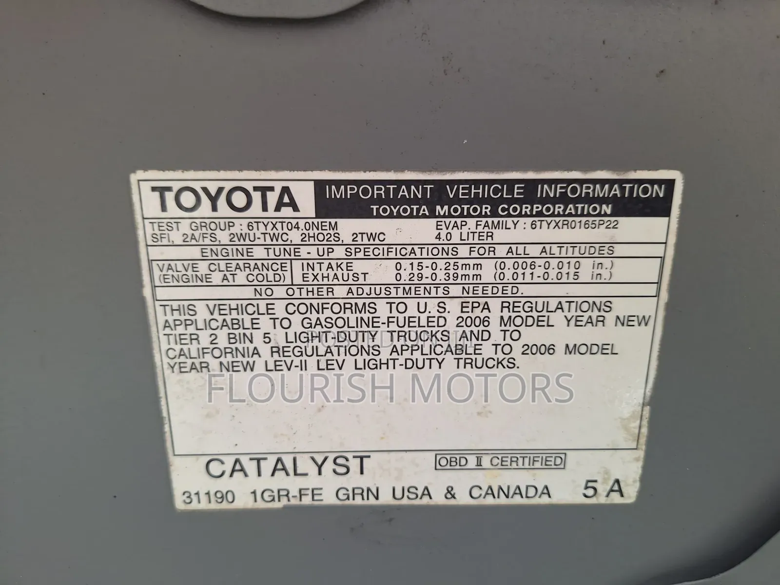Toyota Tacoma 2006 Silver