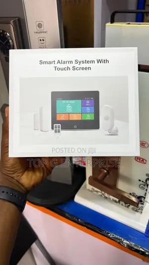 Burglary Alarm System With Display Screen