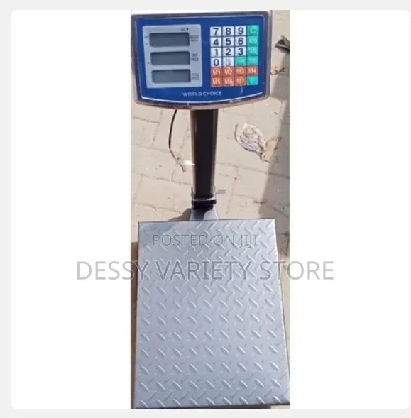World Choice Dual Display Digital Platform Scale 150kg
