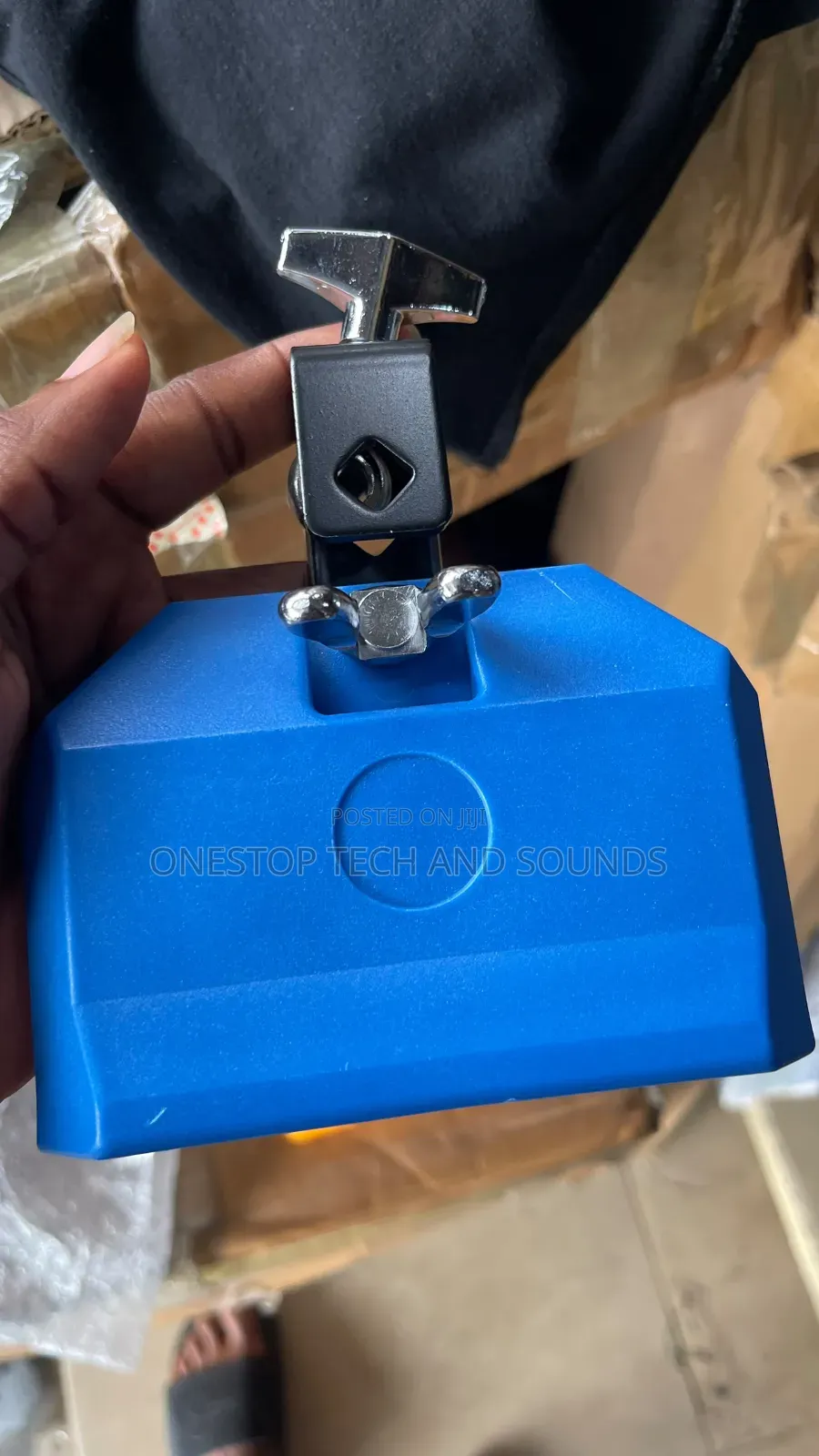 Cowbell With Mount Clamp – For Drummers Percussionists