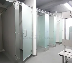 Glass Toilet Cubicle