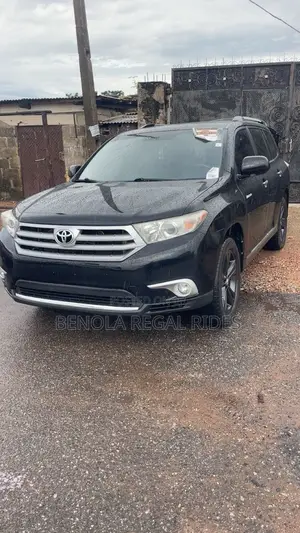 Toyota Highlander Limited 2012 Black