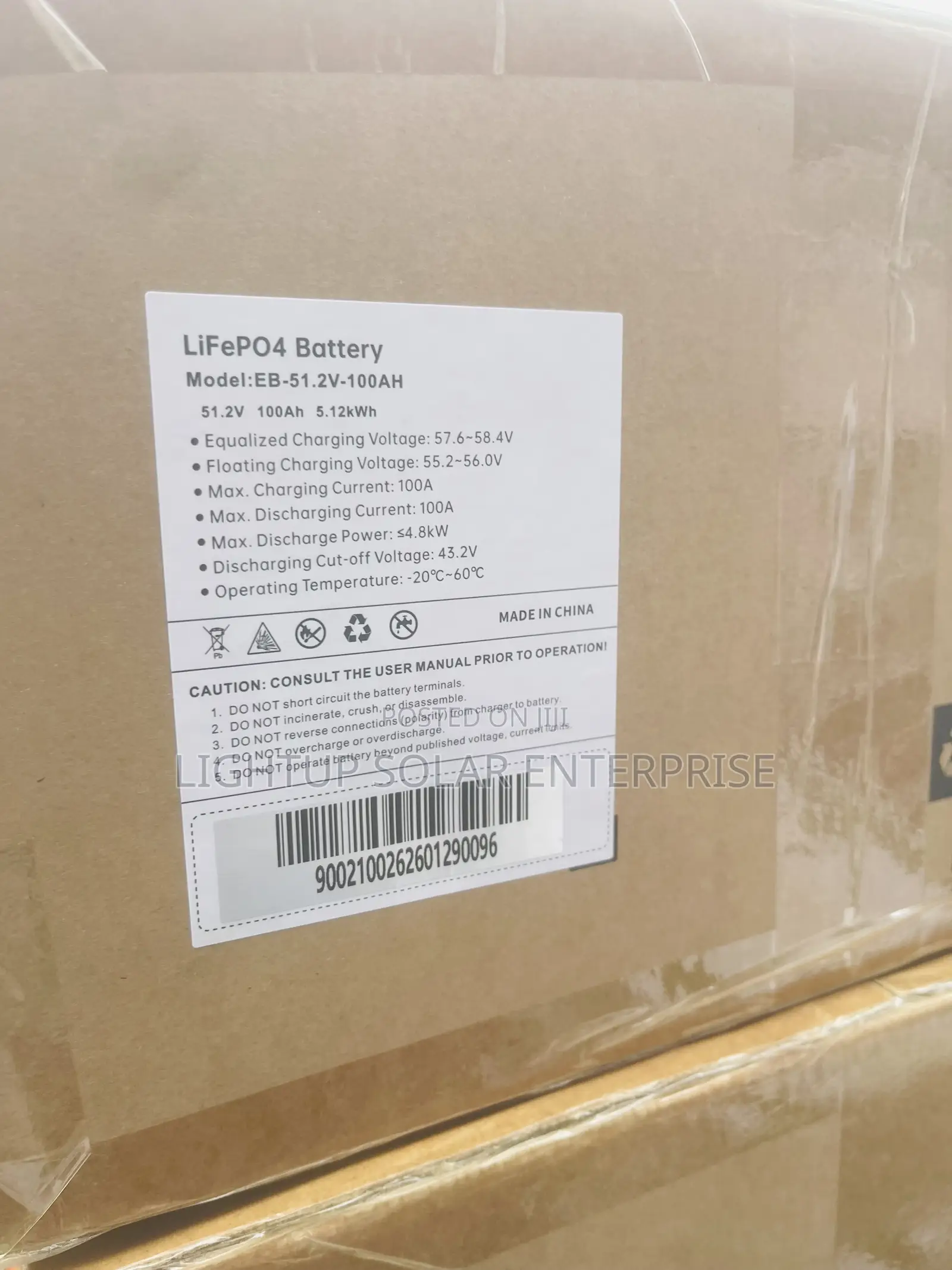 Sumry 5kwh 48v Lithium Battery