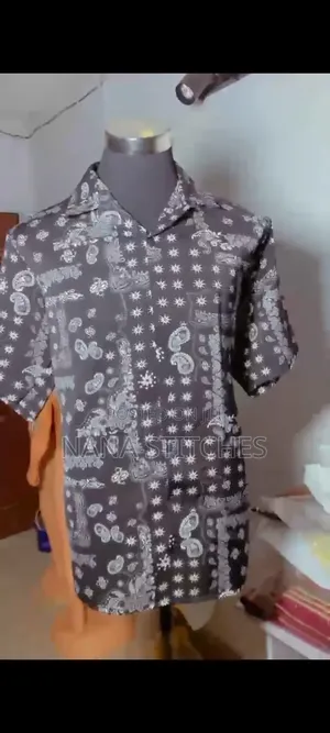 Unisex Vintage Fabric and Ready to Wear Shirts and Gown Are Available