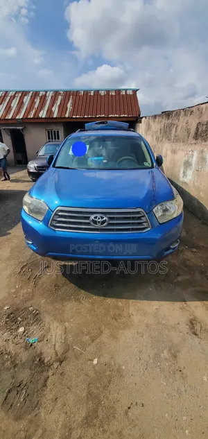 Toyota Highlander 2008 Blue