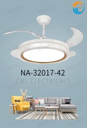 Versatile Led Fan Chandelier
