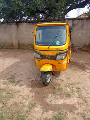 TVS King Deluxe Plus iTouch Start 2023 Yellow