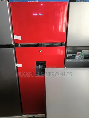 Brand New Hisense 205 L Top Freezer With Dispenser (Red)