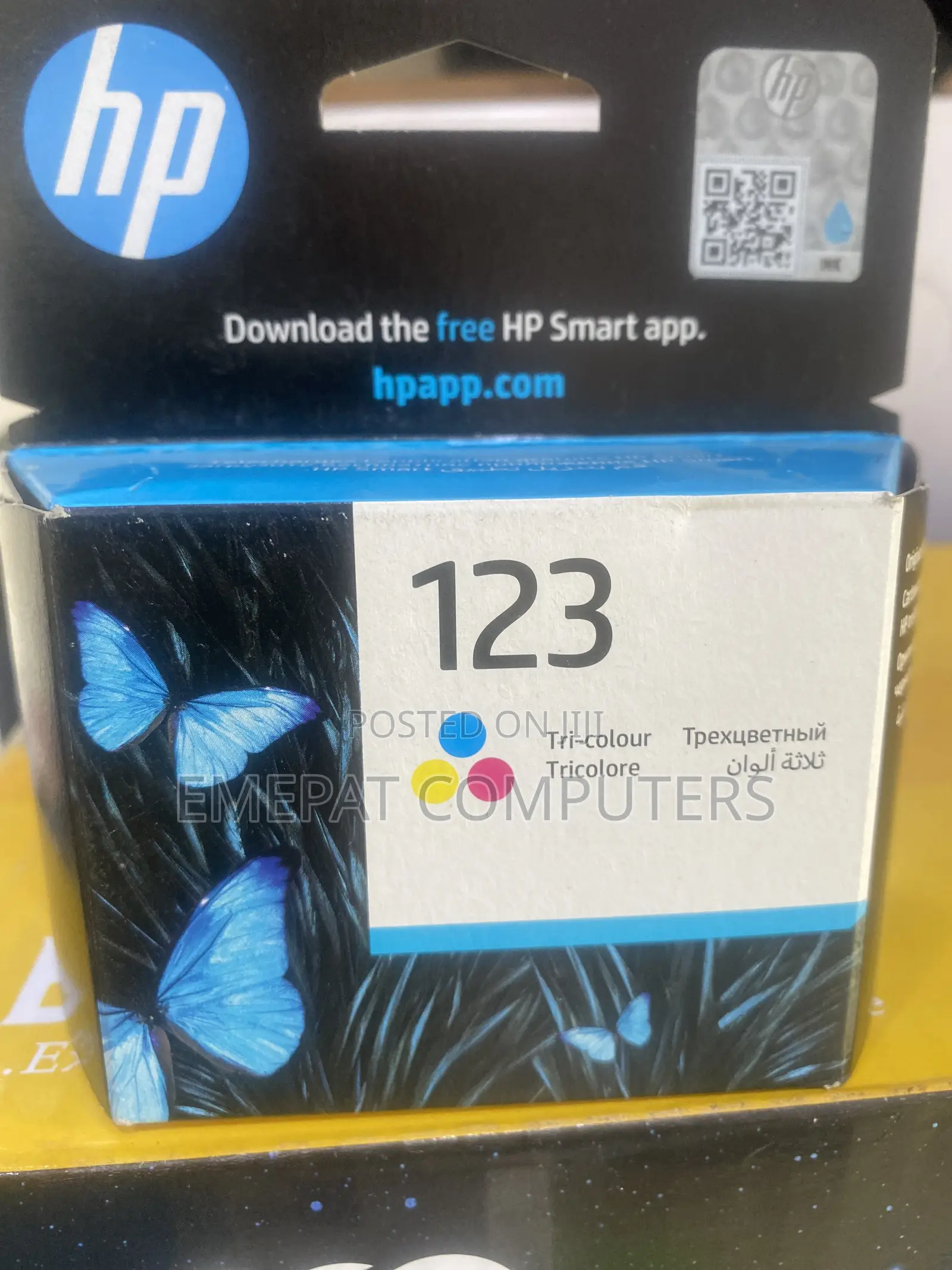 Hp 123 Colour Ink