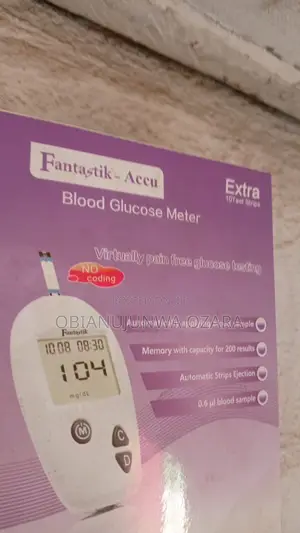 Blood Glucose Meter Available