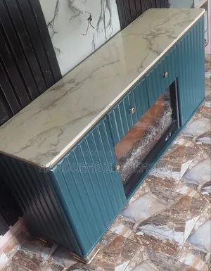 Foreign and Modern Big Size Fire-Face Tv Bench
