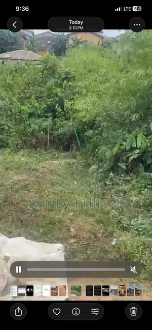 Quarter Plot of Land for 4.5m Off the Expressway at Ile Iwe