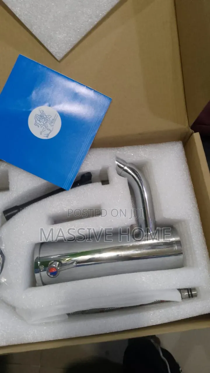 Chrome Sensor Basin Tap