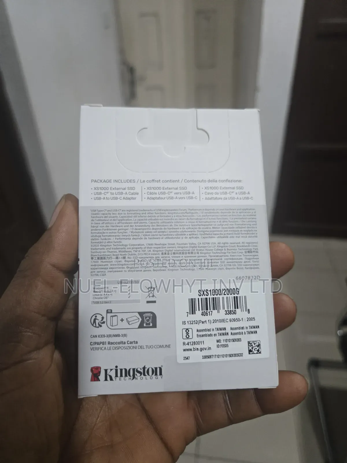 Kingston Xs1000 2tb SSD