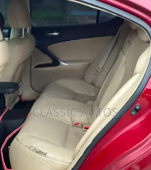 Lexus IS 2008 Red