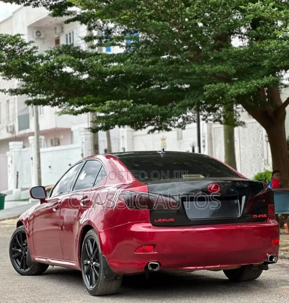 Lexus IS 2008 Red