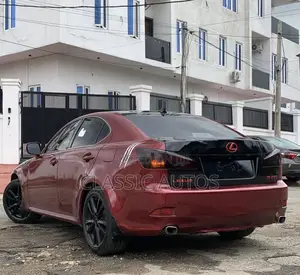 Lexus IS 2008 Red