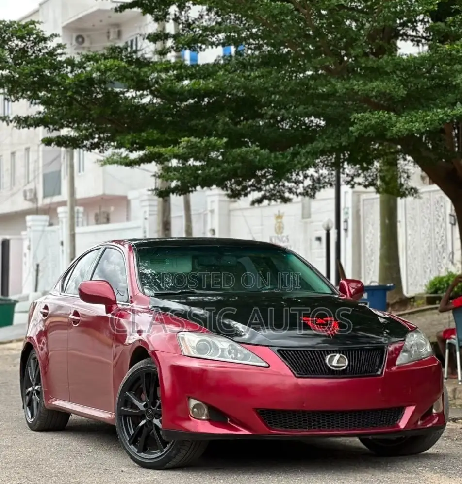 Lexus IS 2008 Red