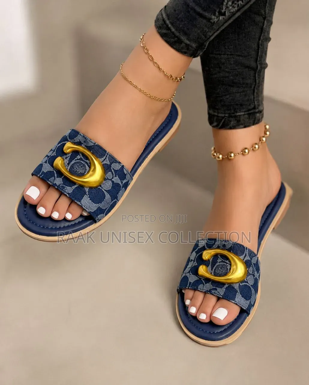 Beautiful Luxury Coach Slippers