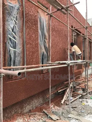 Tyrolean Wall Plastering