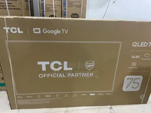 TCL 75” Qled Smart Television With Stunning Display