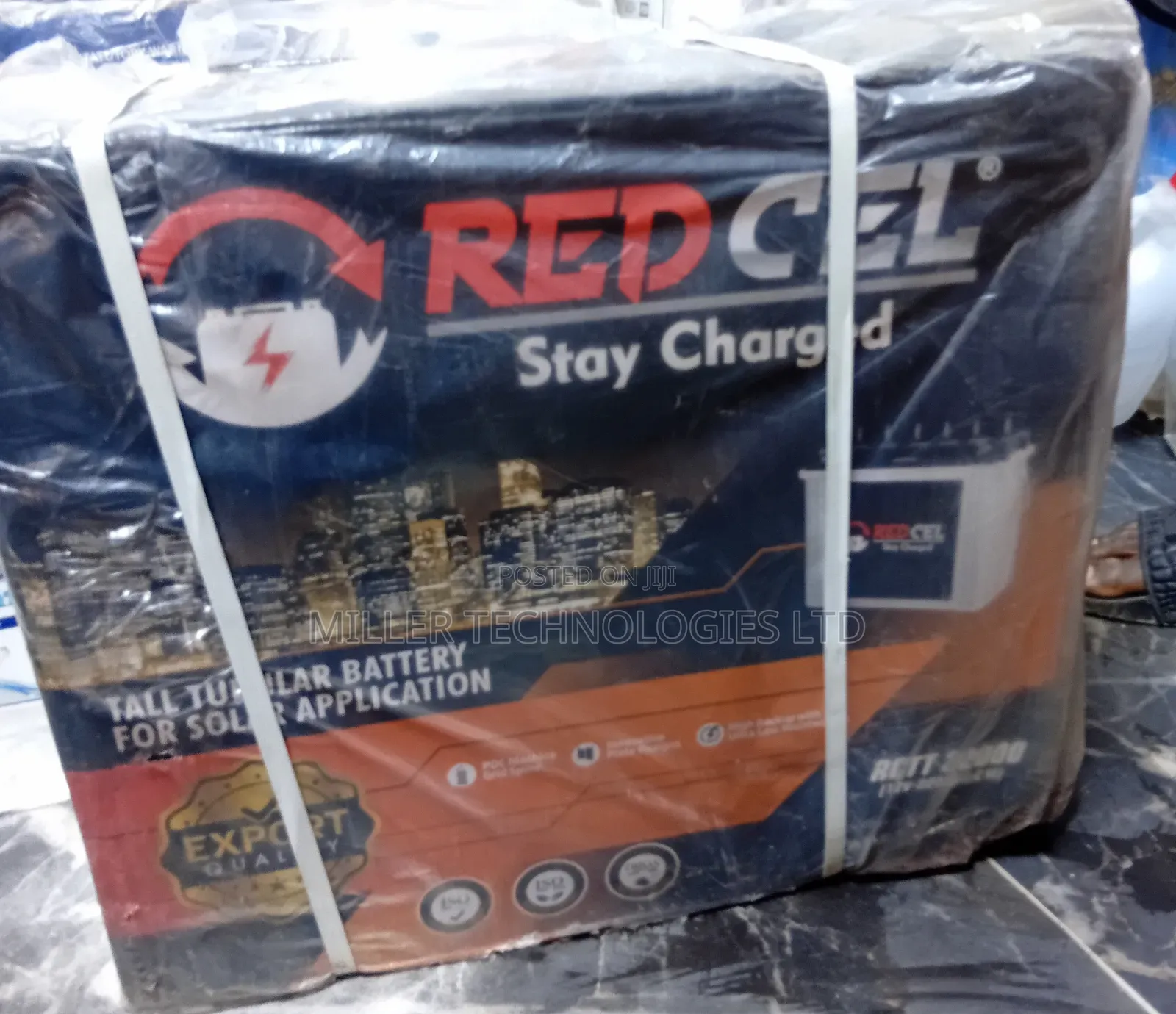 Redcel Tubular Battery 220a