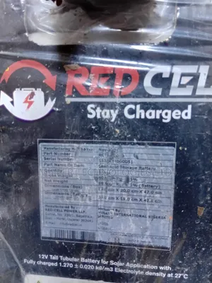 Redcel Tubular Battery 220a