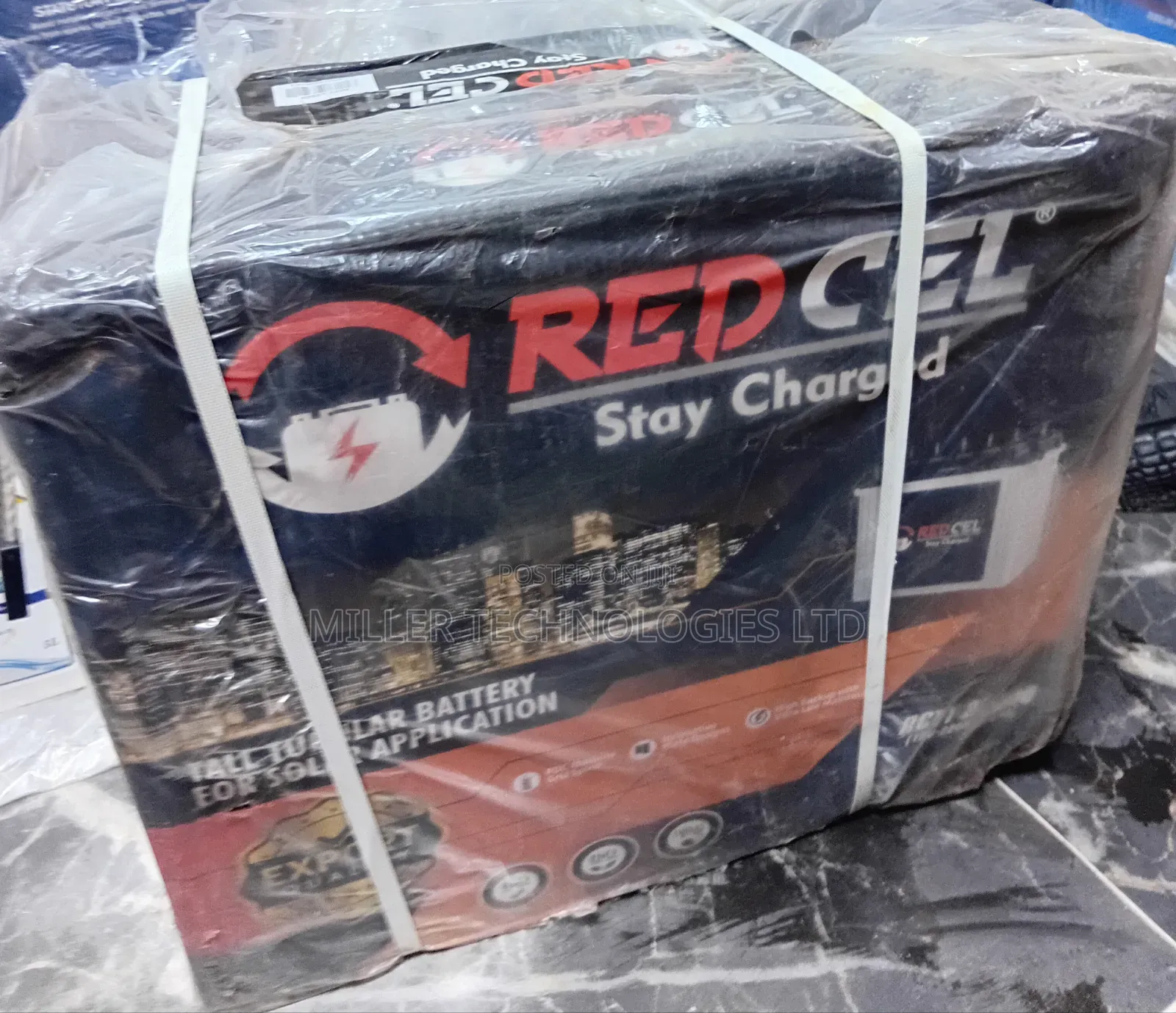 Redcel Tubular Battery 220a