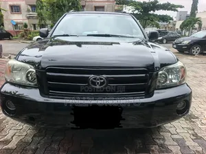 Toyota Highlander Limited V6 2005 Black