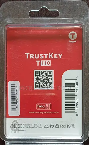 Trustkey T110 Usb Security Key– Fido2 U2f Two-Factor Auth Device
