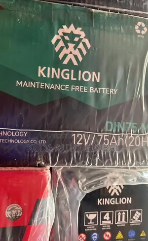 Kinglion Quality Battery 12v 75ahs for Cars