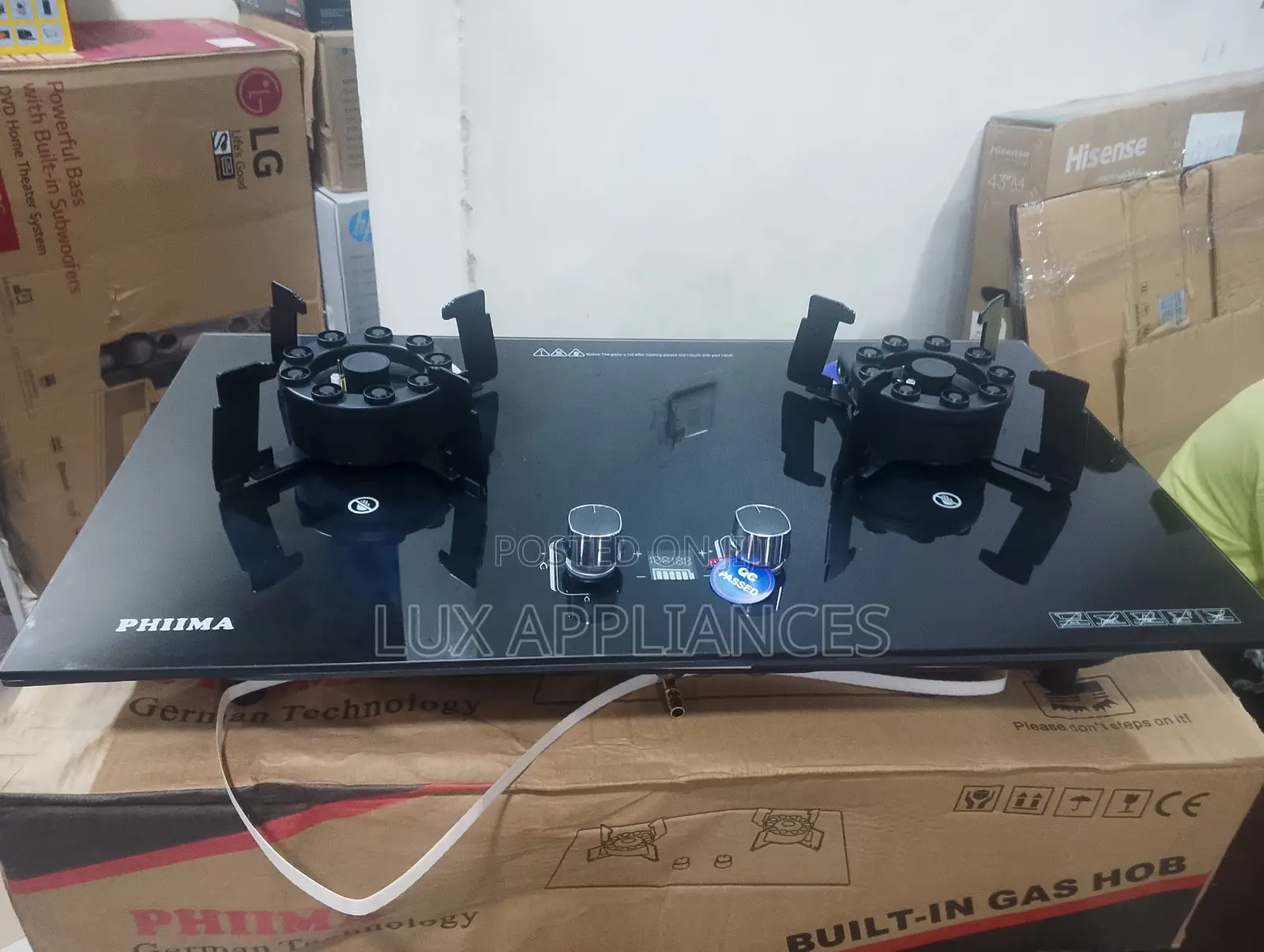 Phima Inbuilt 2 Gas Burner Cooktop