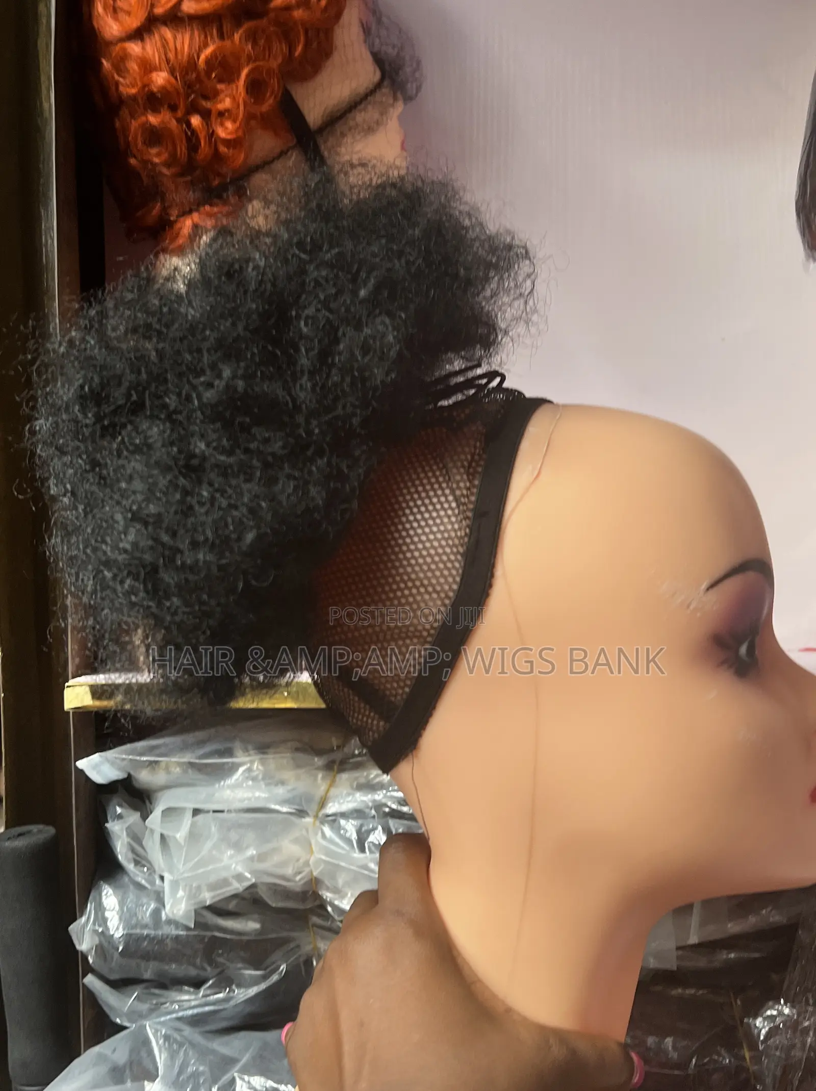 Extra Full Medium Afro Bun for Everyday Use or With Frontal Gele
