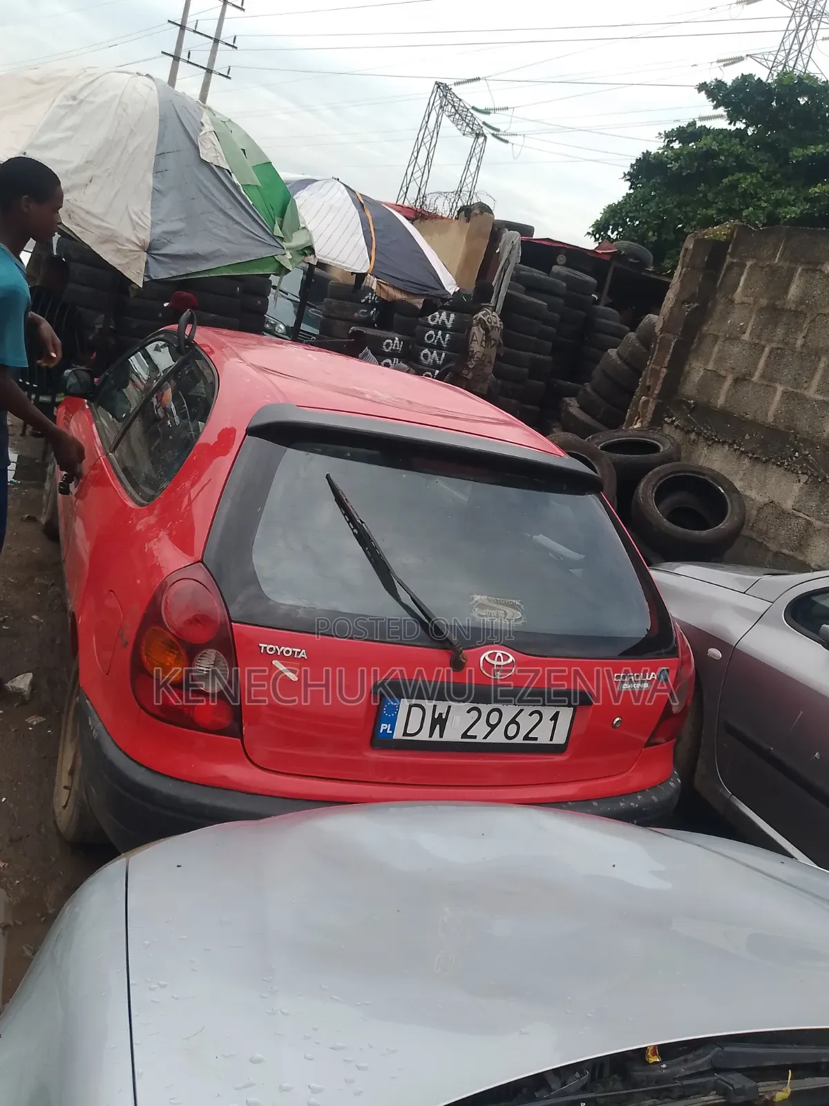 Toyota Corolla 2003 Red