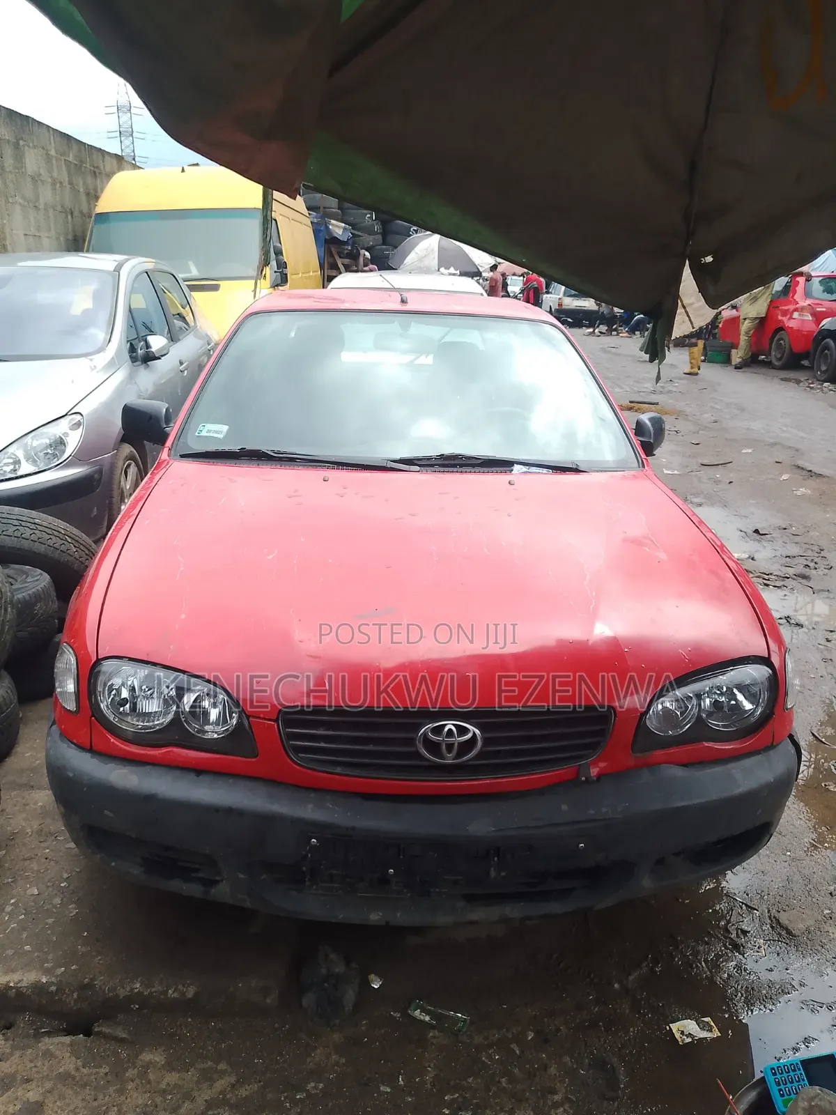 Toyota Corolla 2003 Red