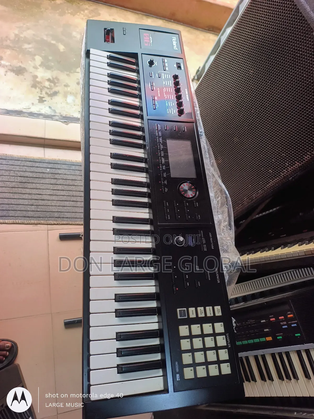 Roland Fa-06 Worksation
