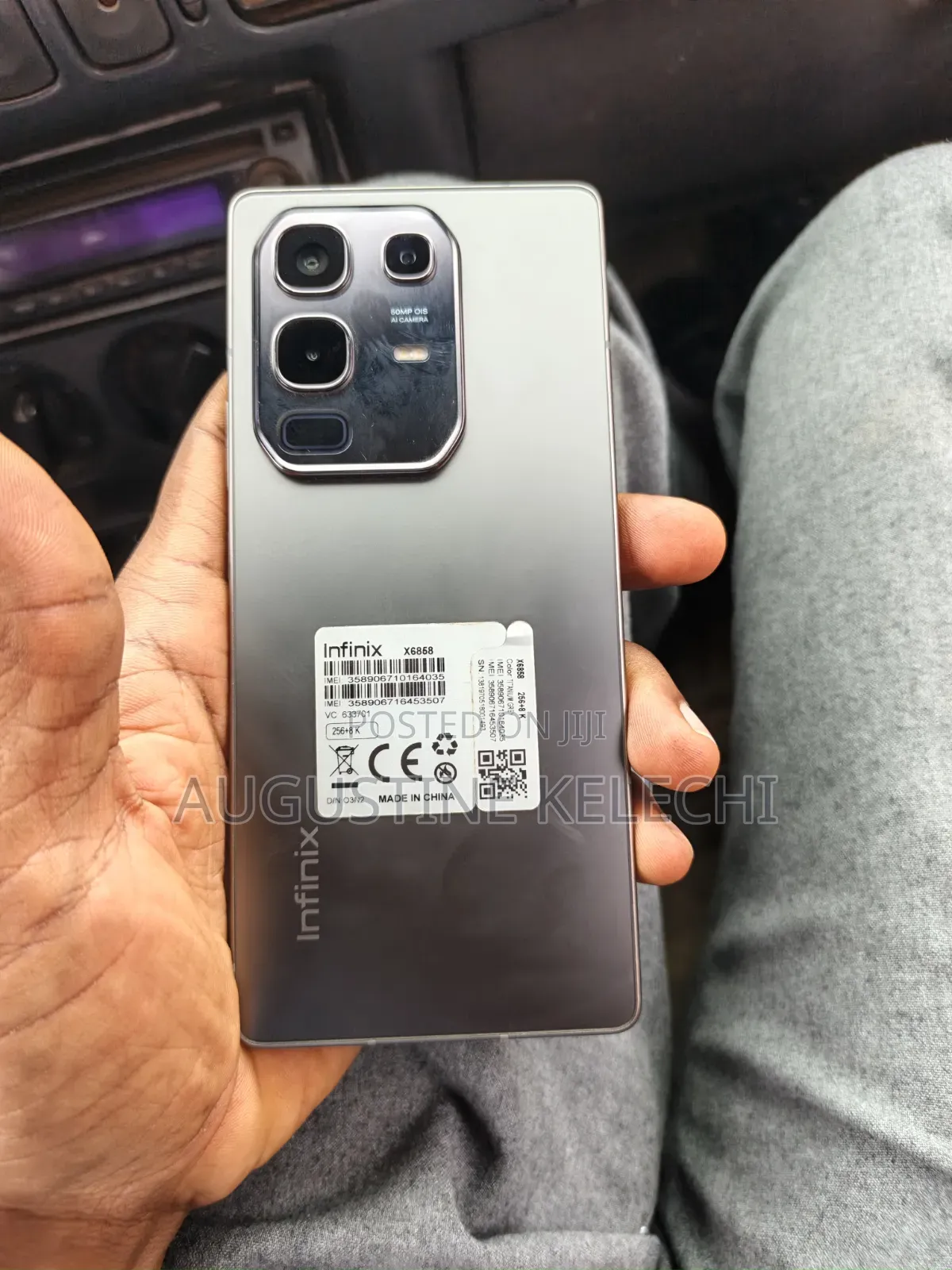Infinix Note 50 4G 256 GB Gray