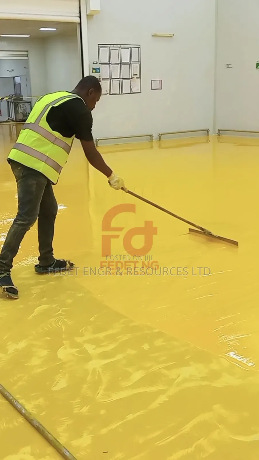Factory Floor Epoxy Coating