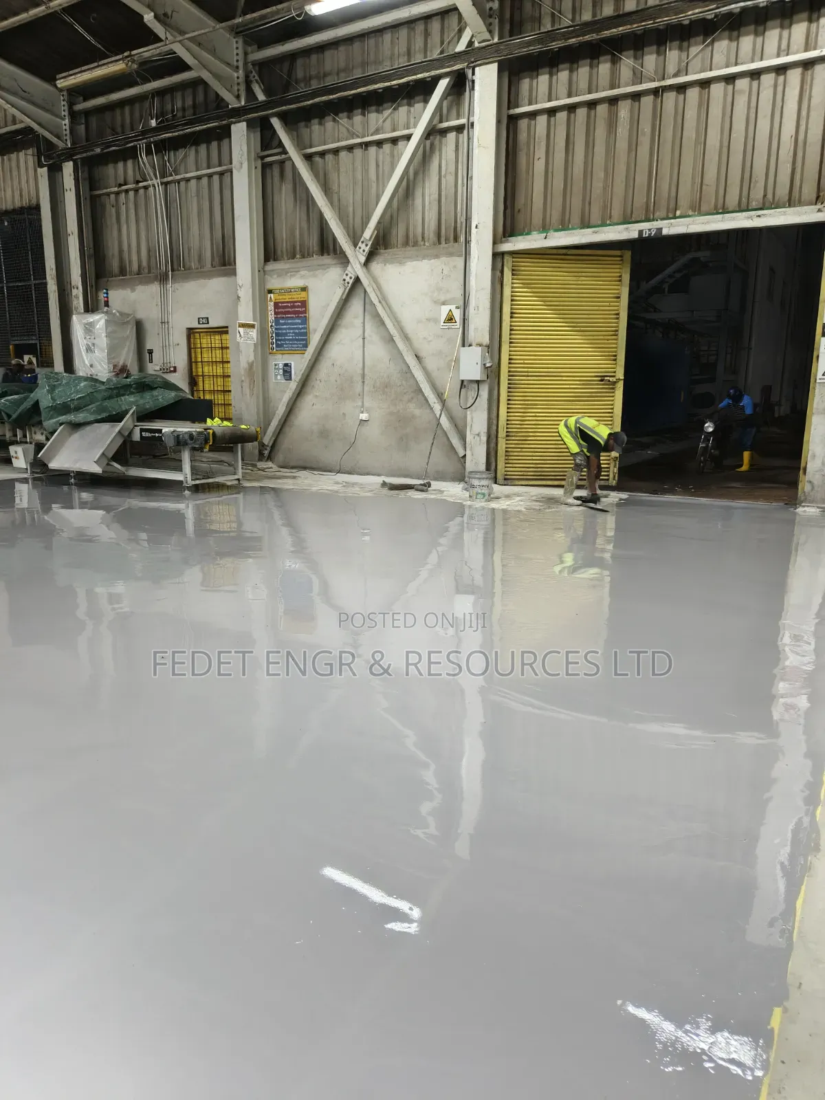 Factory Floor Epoxy Coating
