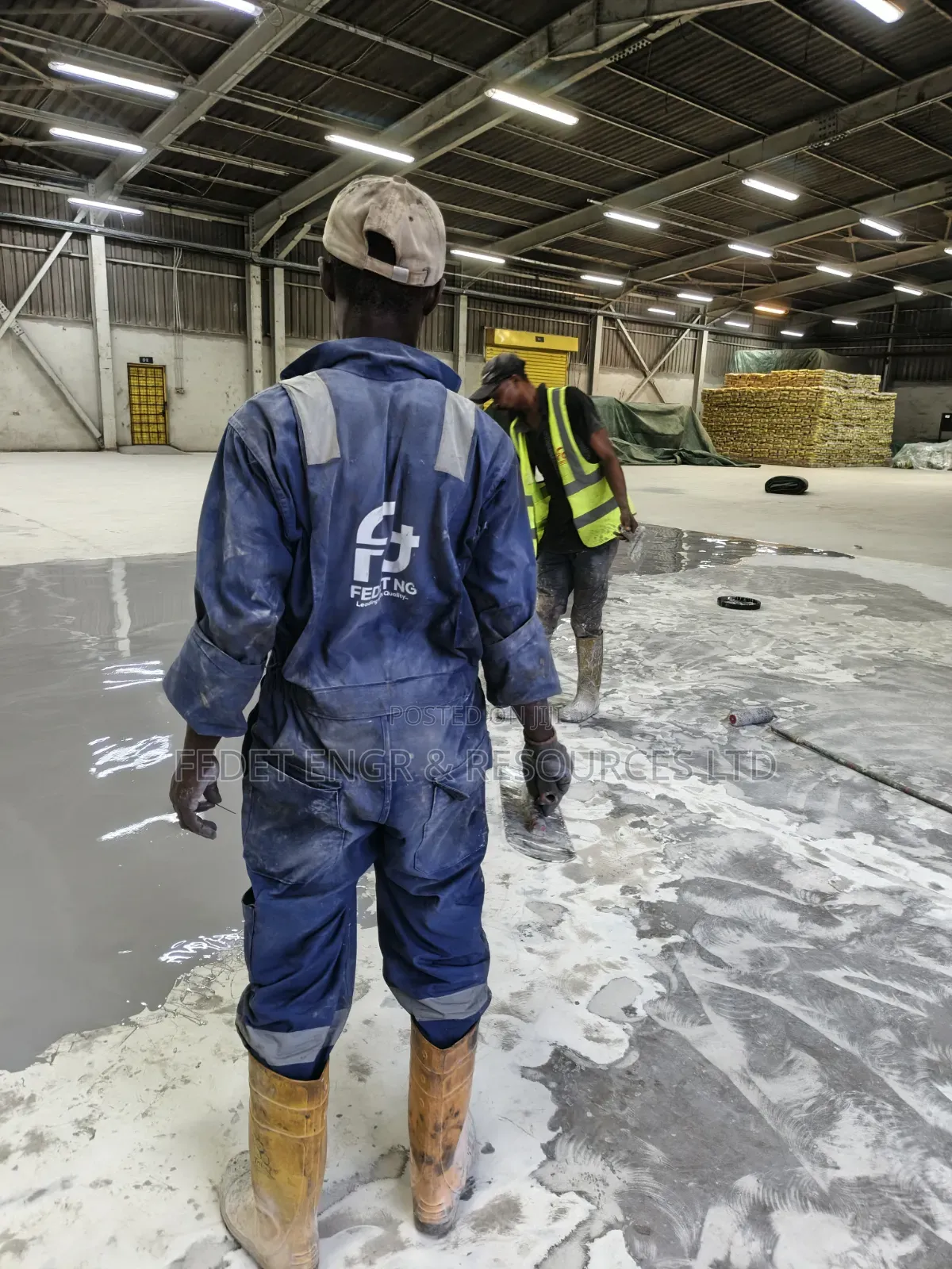 Factory Floor Epoxy Coating