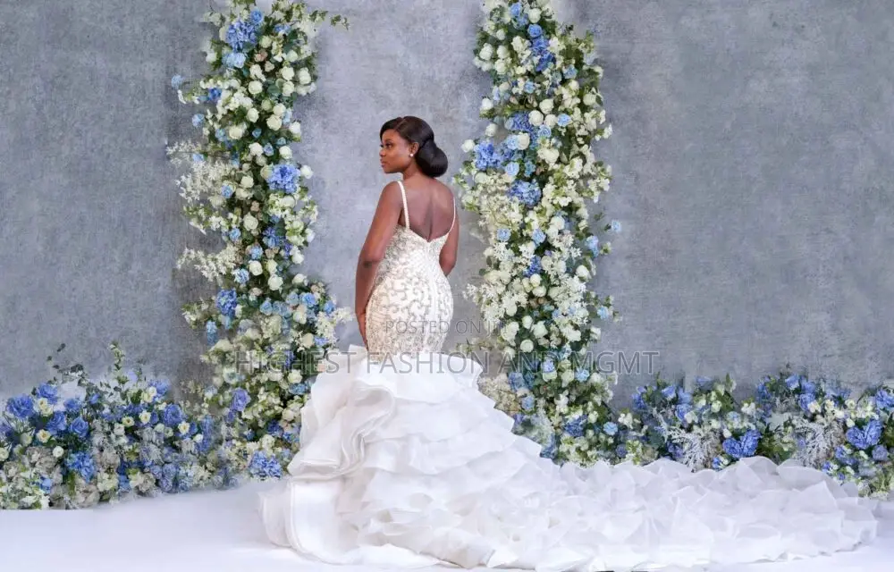 Cascade Mermaid Gown