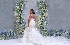 Cascade Mermaid Gown
