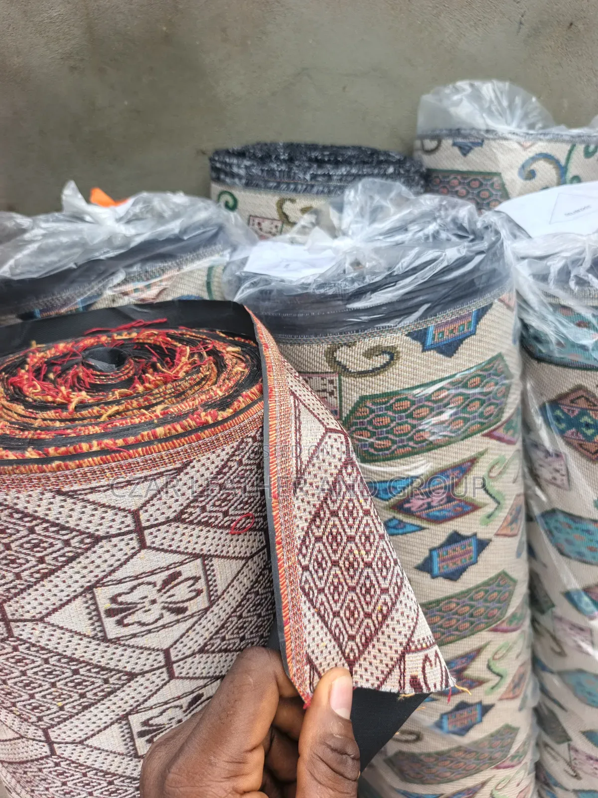 Durable Jerusalem PVC and Fabric Material for Gift Bag Souvenir Making