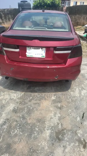 Honda Accord EX V6 Automatic 2009 Red
